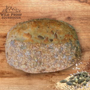 Mixed Seeds Sourdough Bread